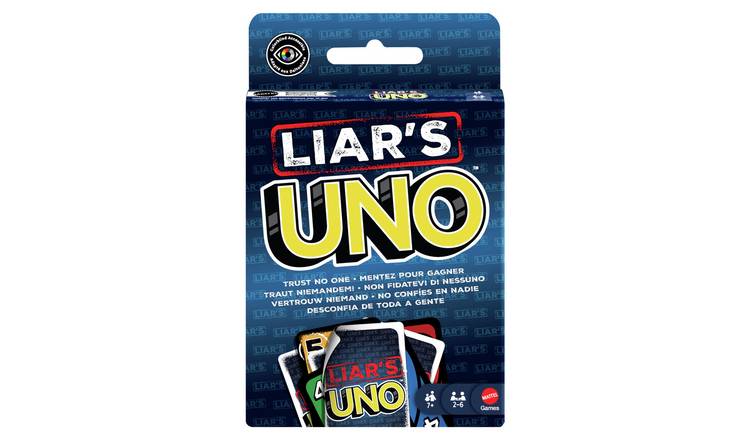 Liar's UNO Card Game for Adults, Kids, families