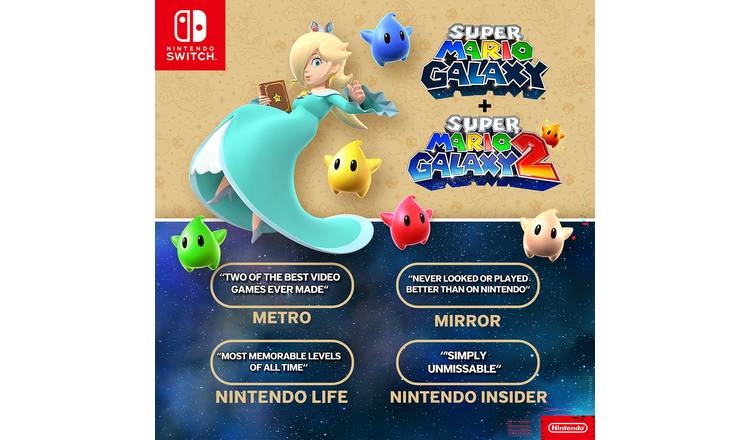Buy Super Mario Galaxy 1 & 2 Nintendo Switch Game | Nintendo