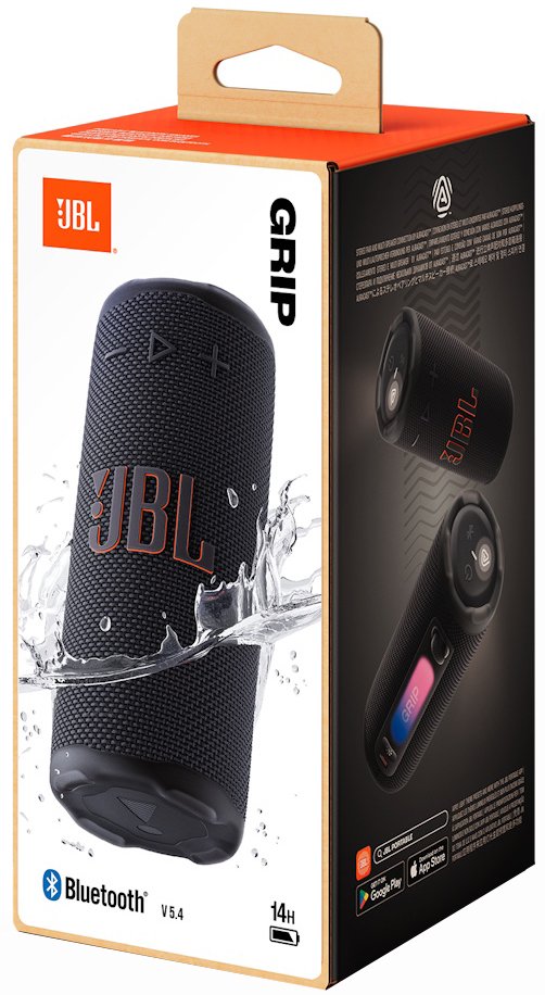 Buy JBL Grip Compact Bluetooth Wireless Speaker - Black | Wireless
