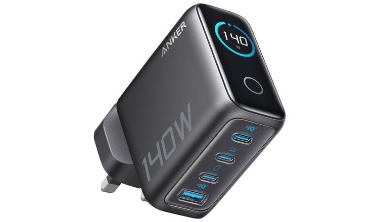 Anker 140W GaN Wall Charger - Dark Grey