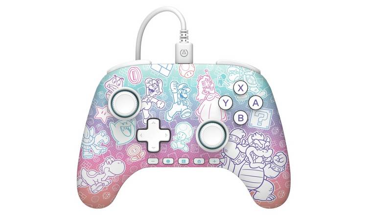 PowerA Advantage Switch 2 Wired Controller Mushroom Kingdom