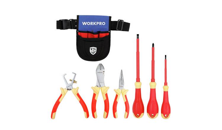 Workpro WP204717 7 Pieces Electrician Kit