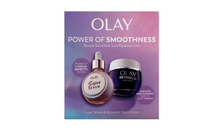 Olay Super Serum and Retinol24 Night Cream Giftset