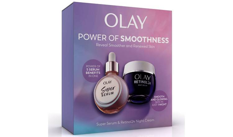 Olay Super Serum and Retinol24 Night Cream Giftset