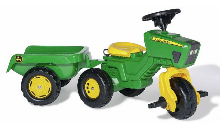 John Deere Tractor With Trailer