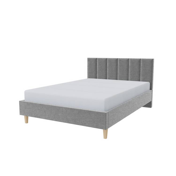 Millbrook Beds Kingsize Wooden Bed Frame - Grey 0
