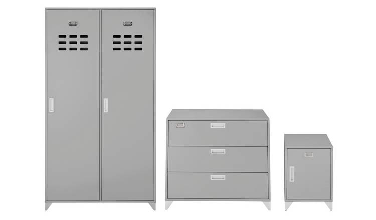 Buy Argos Home Loft Locker Package Grey Bedroom Furniture Sets Argos