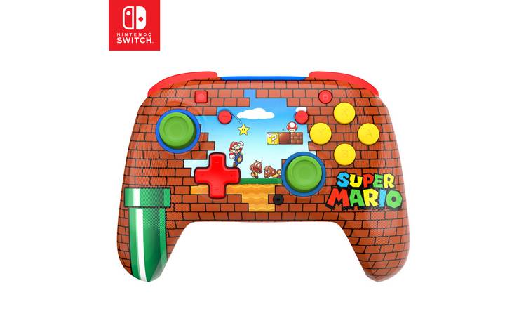 Turtle Beach Switch Rematch Wireless Controller Mario Bricks