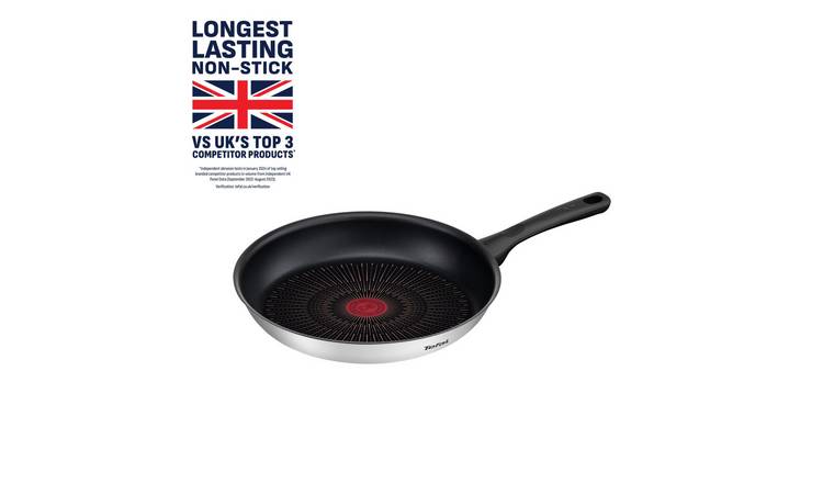 Tefal 28cm Titanium Edition Stainless Steel Frying Pan