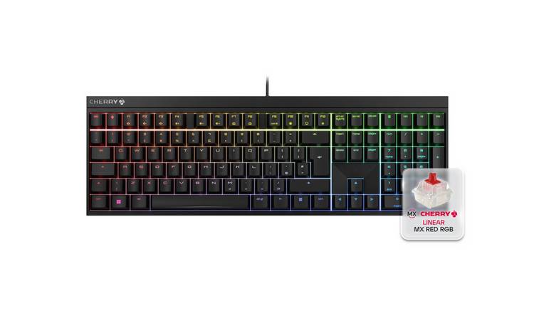 CHERRY MX 2.0S Wired RGB Gaming Keyboard - Black
