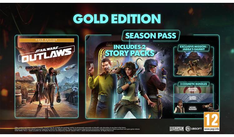 Buy Star Wars Outlaws: Gold Edition Nintendo Switch 2 Game