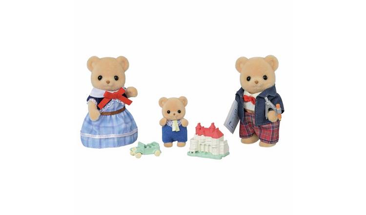 Sylvanian Families Biscuit Bear Family Playset