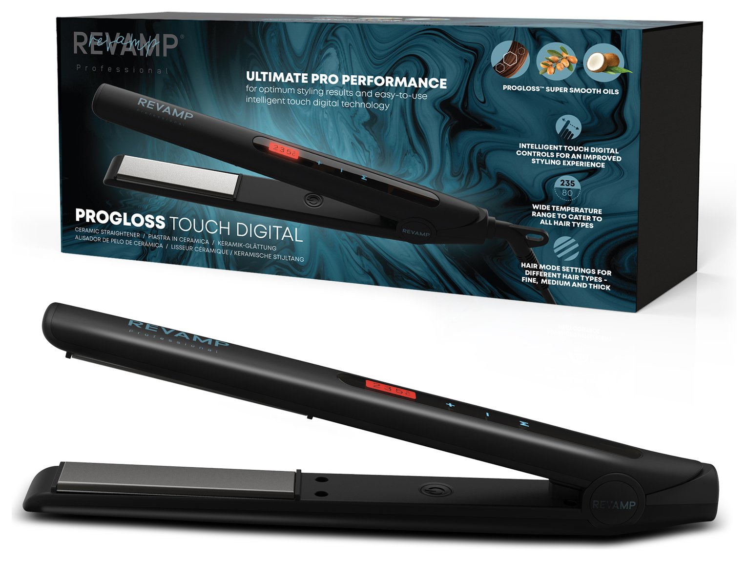 Glätteisen Remington REVAMP Steam Care Keramik-Haarglätter U2013