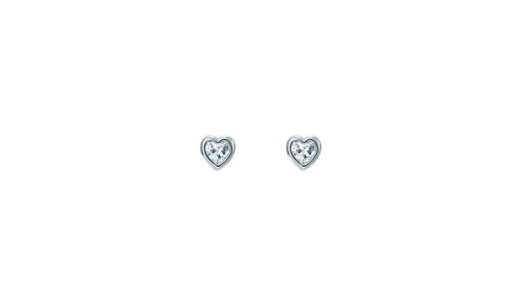 Ted Baker Harmony Mini Crystal Heart Stud Earrings