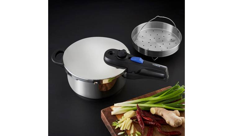 Tower 4 Litre Stainless Steel Pressure Cooker