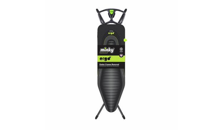 Minky 122 x 38cm Ergo Ironing Board - Black