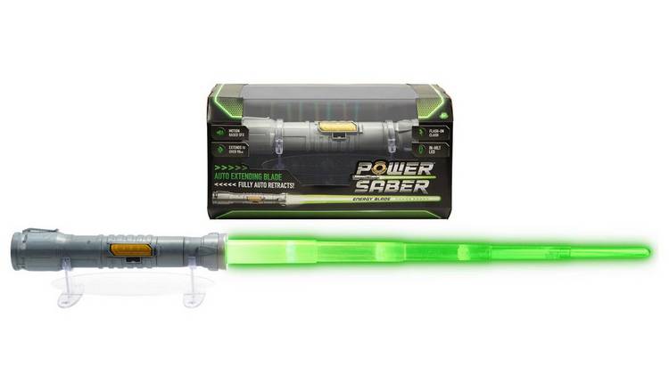 Green Power Saber - Auto Extending & Retracting Saber 3