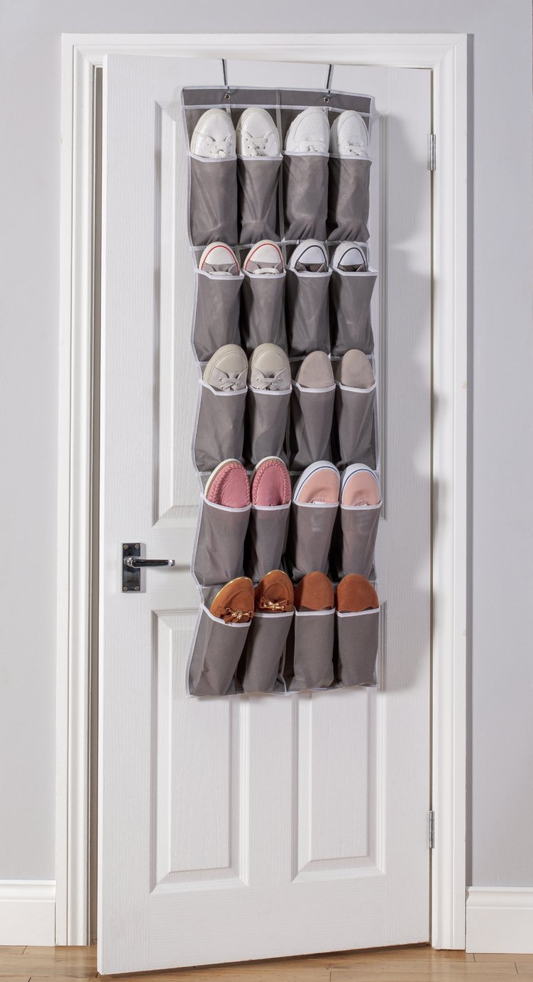 Argos Home 20 Pocket Overdoor Shoe Storage Reviews Updated August 2024