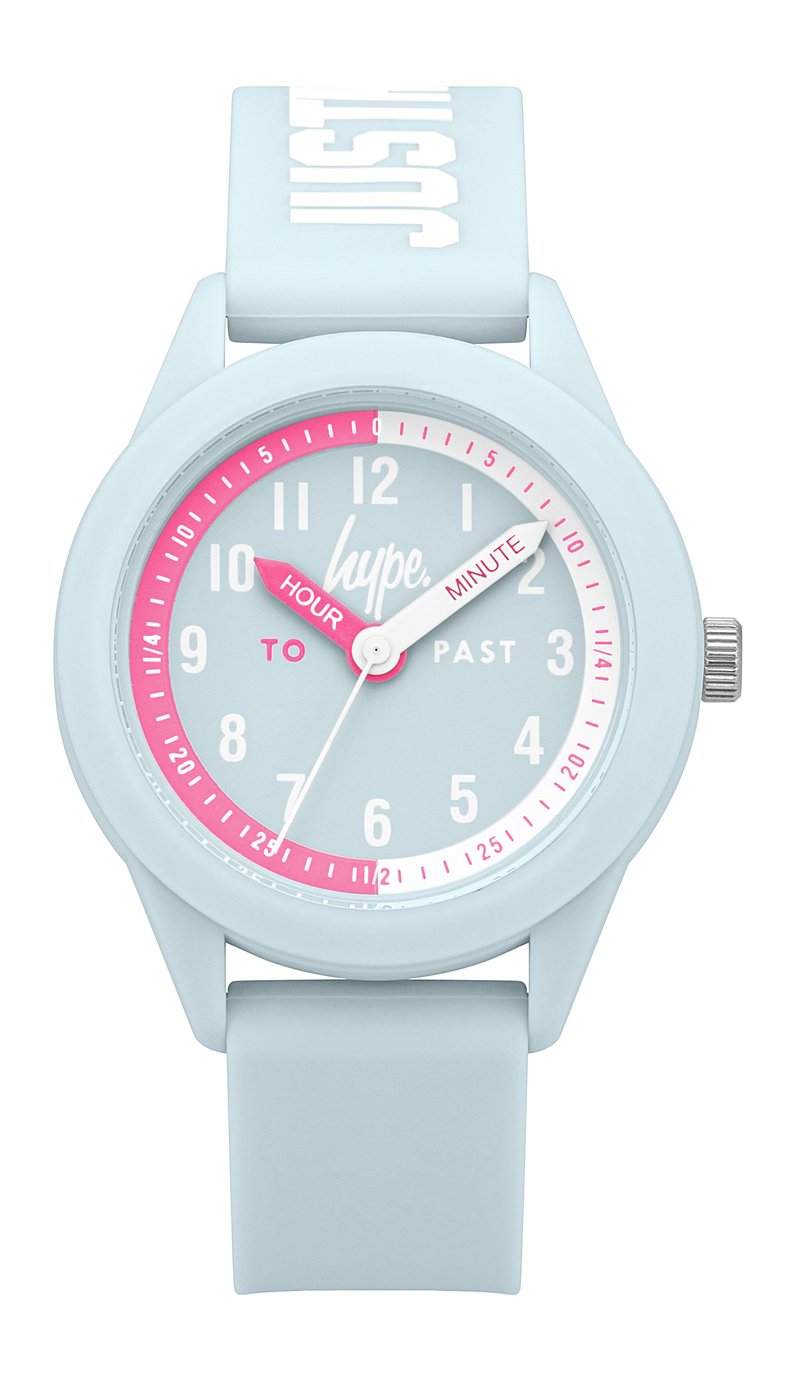 Hype Children's Blue Silicone Strap Watch