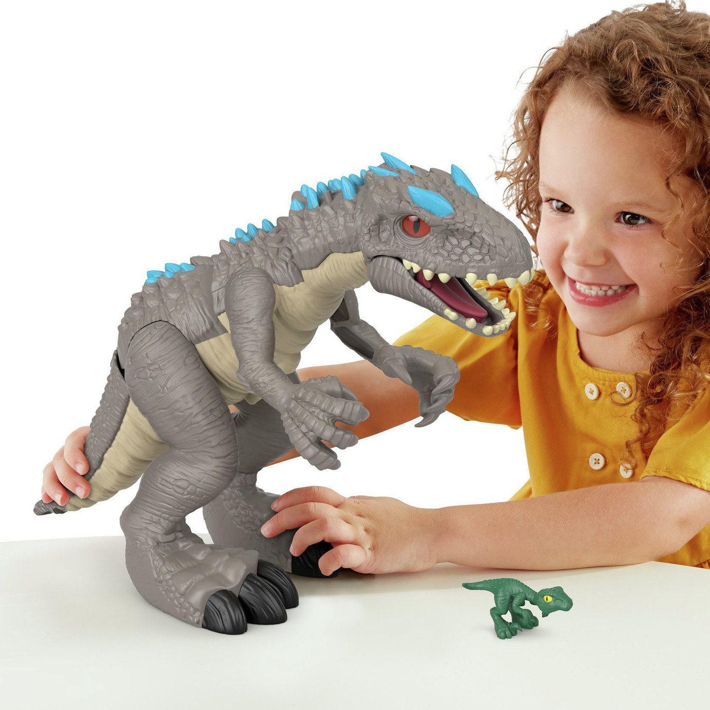 Imaginext Jurassic World Thrashing Indominus Rex Dinosaur Review