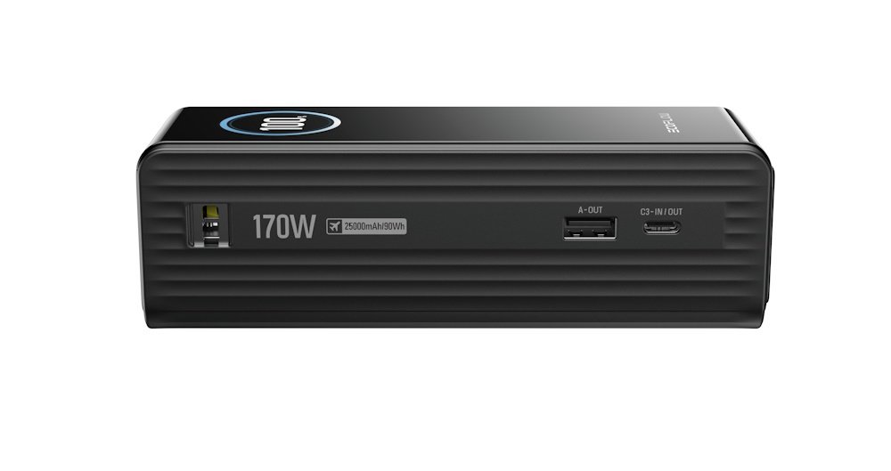 Buy EcoFlow Rapid 25000mAh Power Bank with Built-in Cables-Black