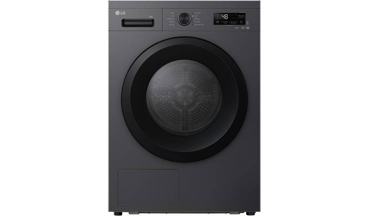 LG RHX1009NMK 9KG Heat Pump Tumble Dryer - Slate Grey