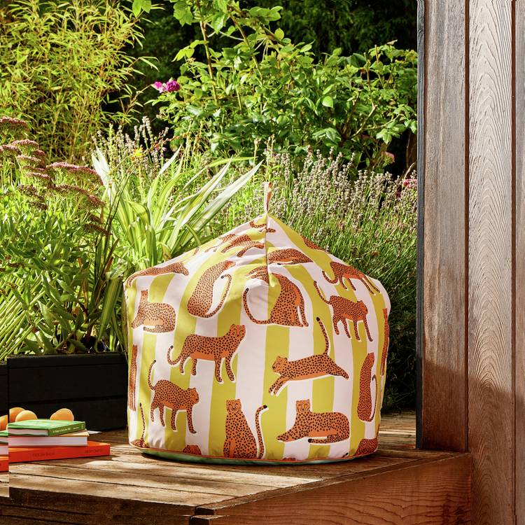 Habitat x Scion Indoor Outdoor Bean Bag with Handle - Lionel 0