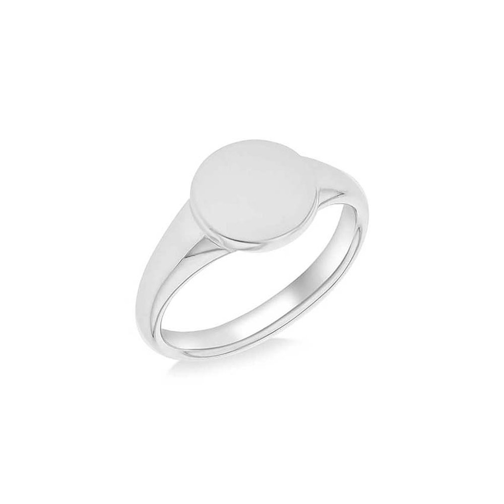 Sterling Silver Personalised Round Signet Ring Review