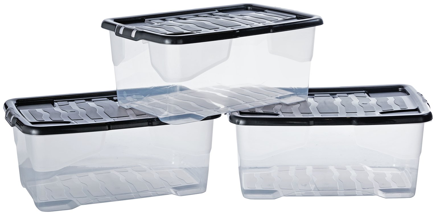 Argos Home Curve 42 Litre Lidded Plastic Boxes Review