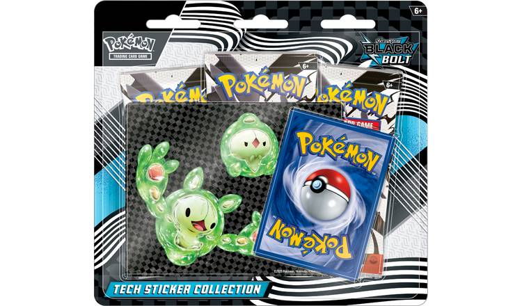 Pokémon Black Bolt Tech Sticker Collection