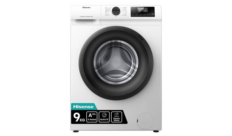 Hisense WF1Q9041BW 9KG 1400 Spin Washing Machine - White