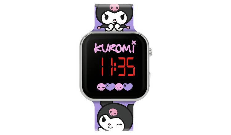 Kuromi Kids Purple Plastic Strap Watch