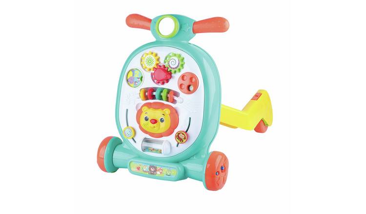 Chad Valley Ride & Learn Baby Walker - Teal