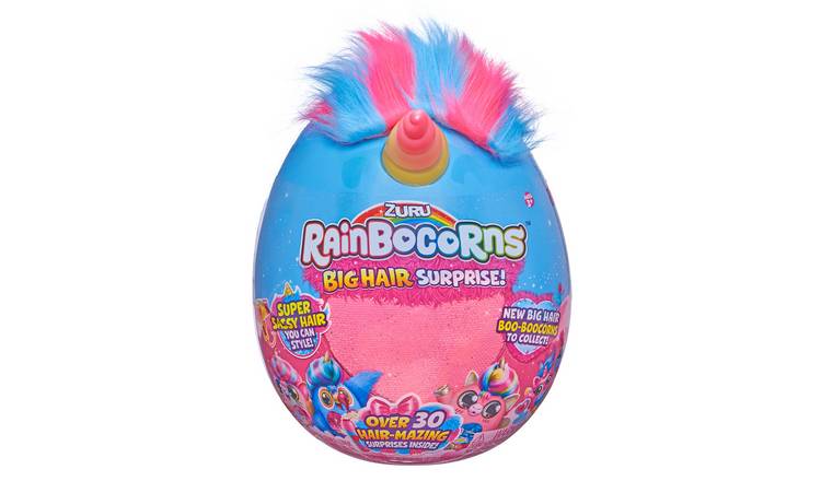 Rainbocorns Big Hair Surprise Soft Toy