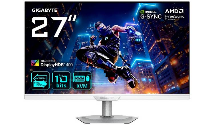 Gigabyte M27UP ICE 27 Inch 160Hz IPS 4K UHD Gaming Monitor