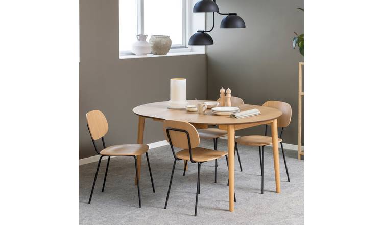 Furniture To Go Montreux Ext 4-5 Seater Dining Table-Natural