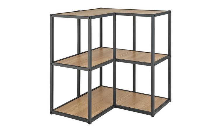 Large corner deals shelving unit