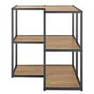 Short corner deals shelf unit