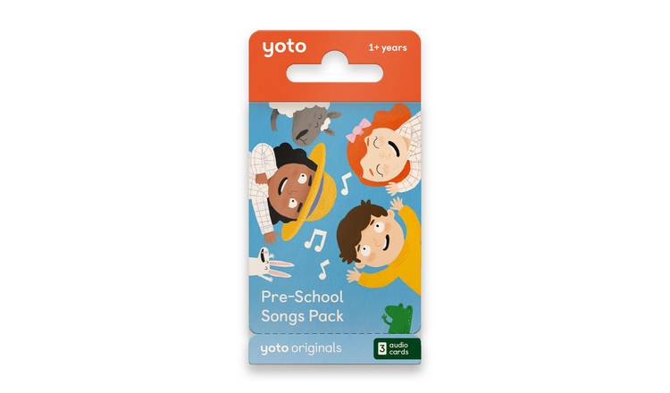 Yoto Pre-School Songs Card Collection - Pack of 3