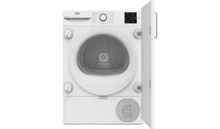 Beko NTIKP71131W 7KG Integrated Heat Pump Tumble Dryer-White