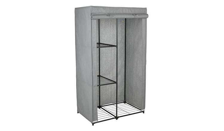 Argos white shop single wardrobe