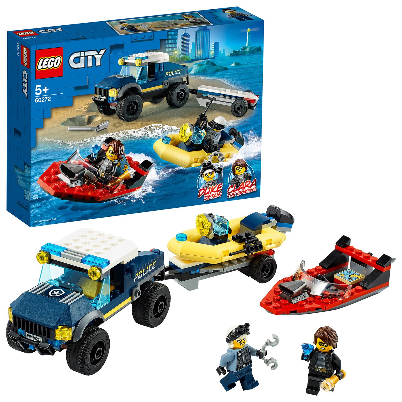 LEGO City Elite Police Boat Transport Toy 60272 Review