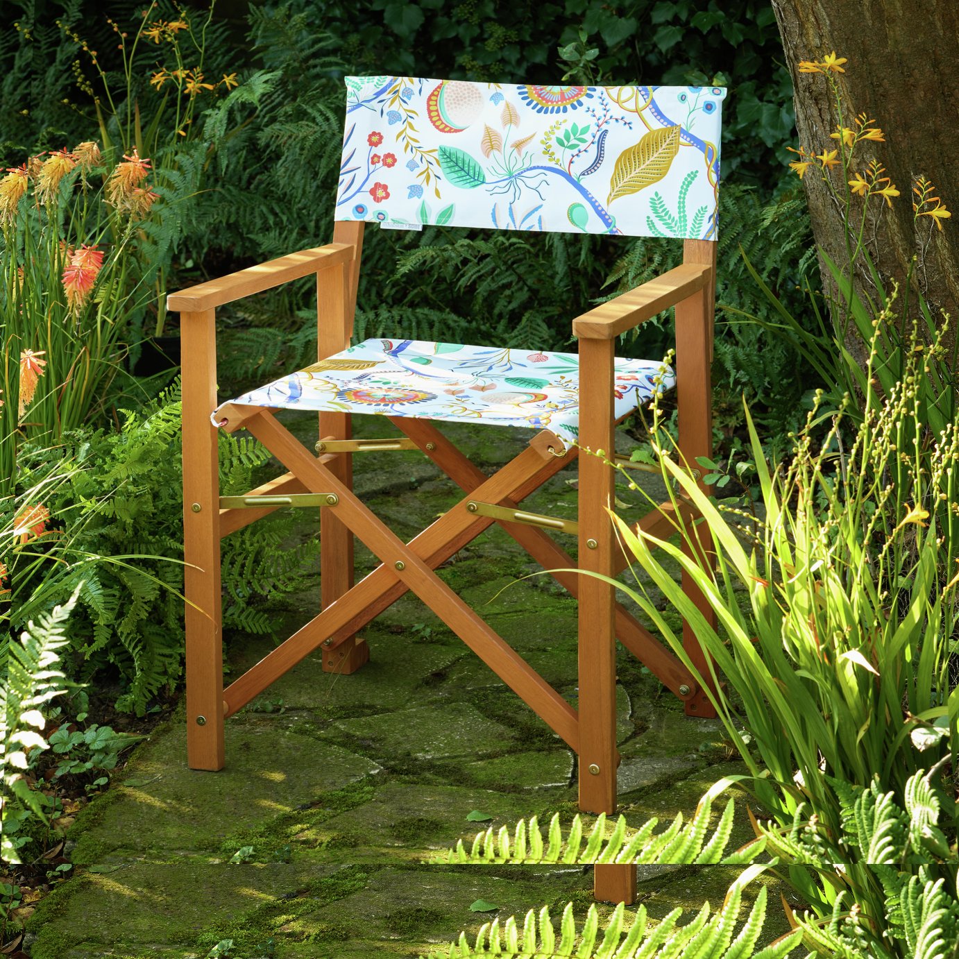 Buy Habitat x Scion Garden Director Chair - Jackfruit Print