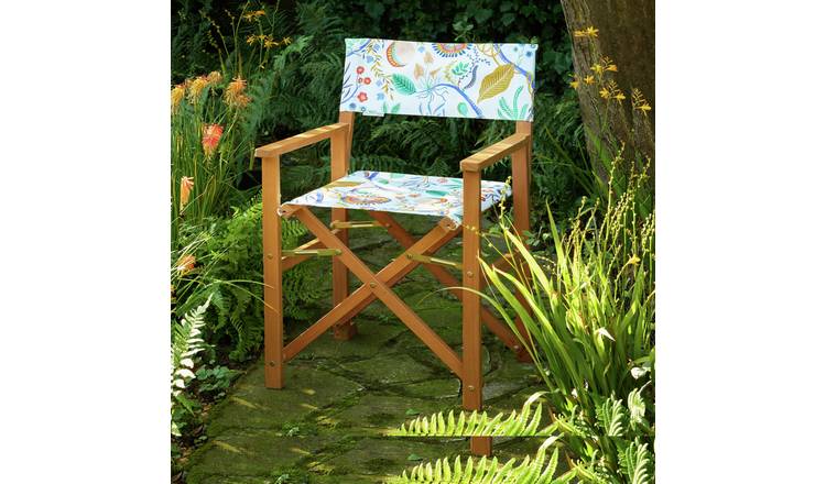 Habitat x Scion Garden Director Chair - Jackfruit Print