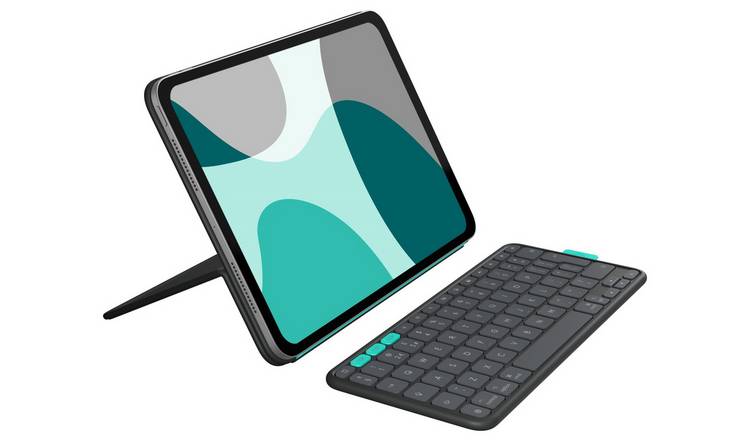 Logitech Flip Folio iPad Pro/Air 13" Keyboard Case Graphite