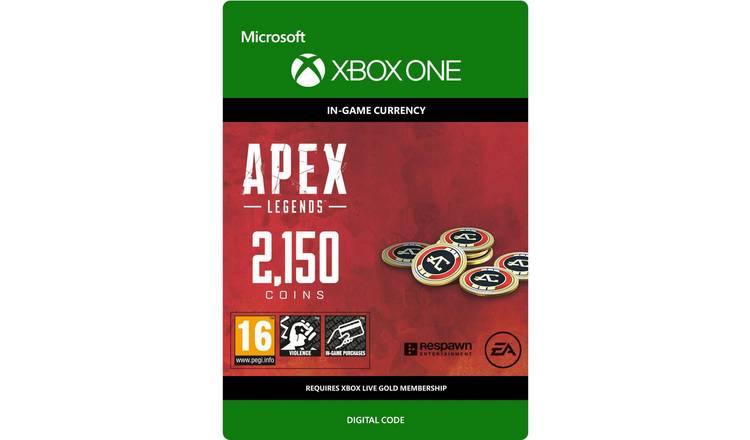 Apex Legends 2150 Coins Xbox One Digital Download