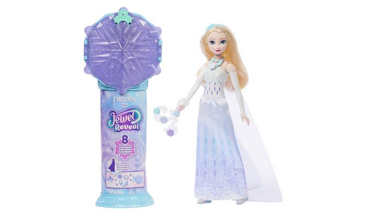 Disney Frozen Jewel Reveal Elsa Fashion Doll & Accessories