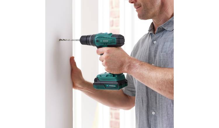 McGregor 18V 2Ah Cordless Combi Drill
