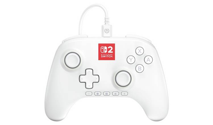 PowerA Advantage Switch 2 Wired Controller - Lumectra White