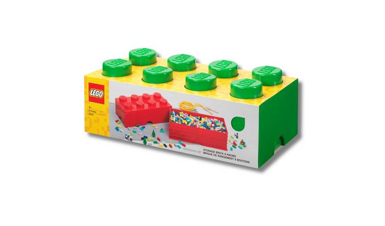 LEGO STORAGE BRICK 8 - GREEN